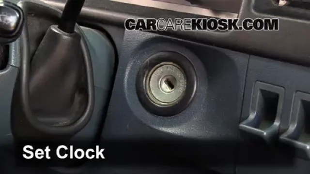 1996 Toyota T100 SR5 3.4L V6 Extended Cab Pickup Clock Set Clock